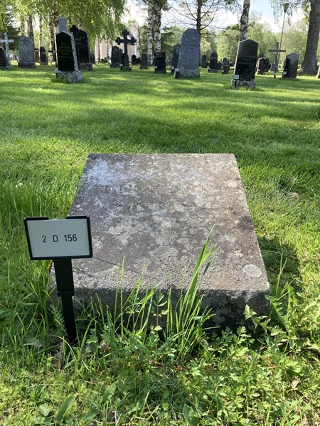 Grave number: 2 D   156
