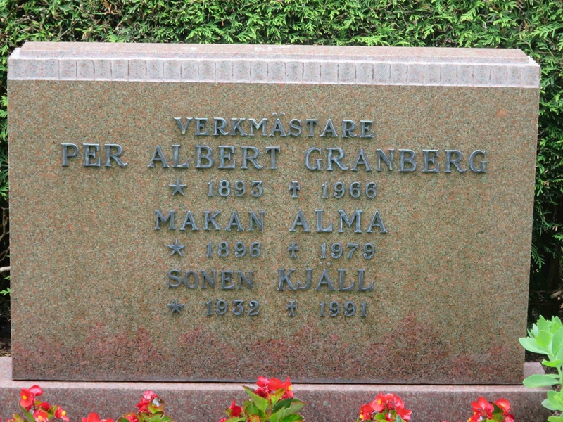 Grave number: HÖB 63    25