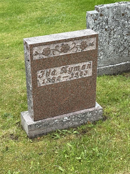 Grave number: SKF B    19