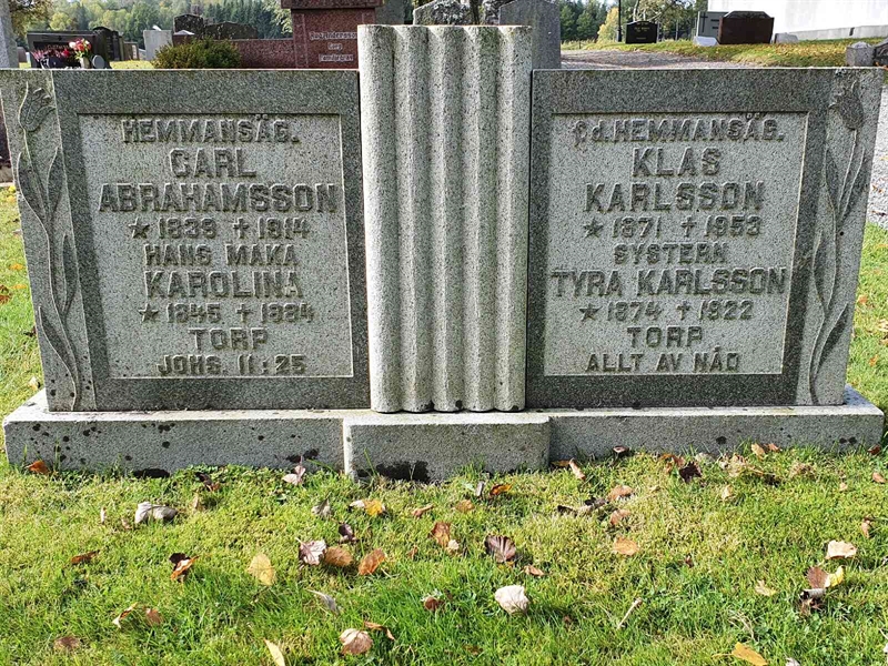 Grave number: HA GA.A   262-263