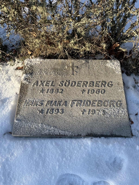 Gravnummer: SJ F    43, 44