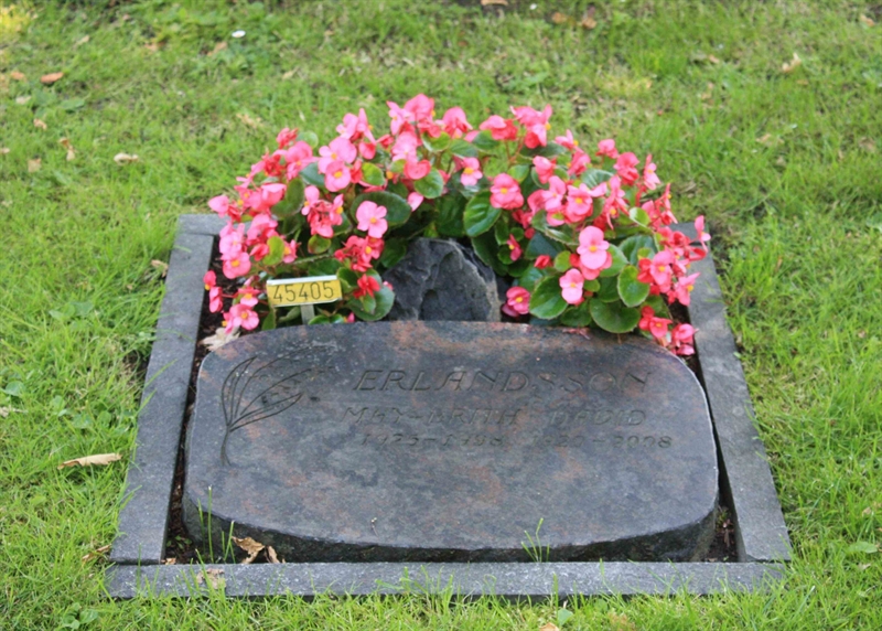 Grave number: Ö 45   405