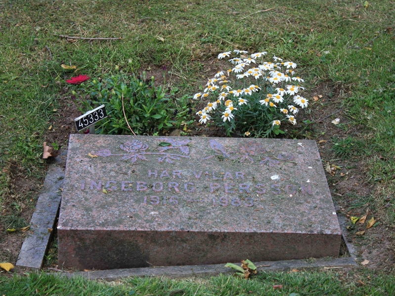 Grave number: Ö 45   333