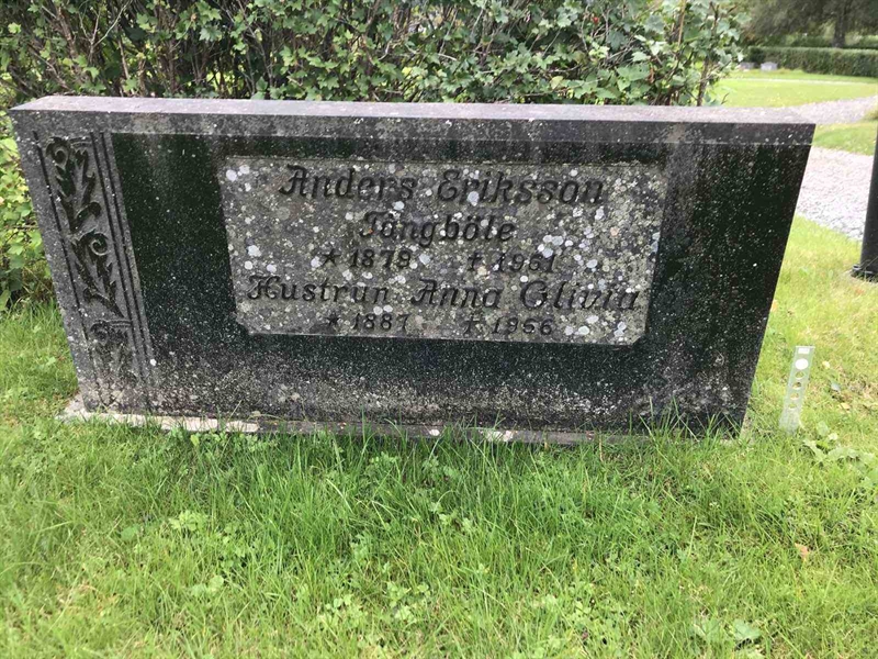 Grave number: DU Ö   126
