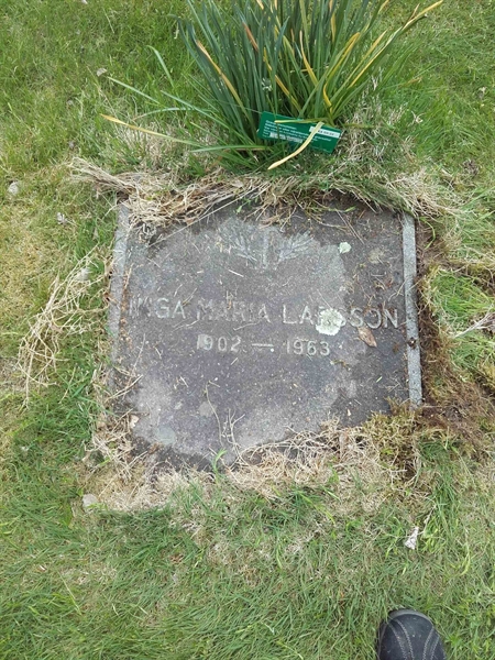 Grave number: KA 03    22