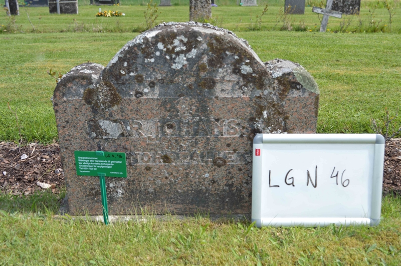 Grave number: LG N    46