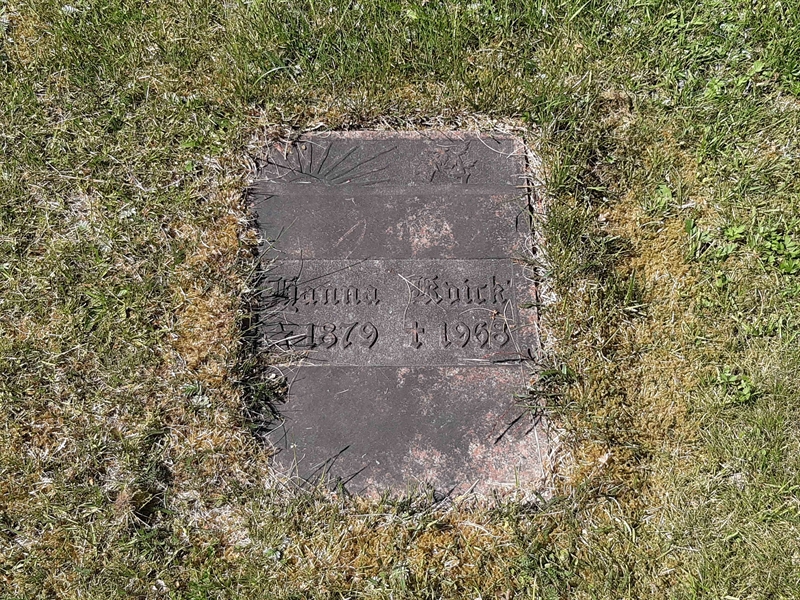 Grave number: JÄ 07    14