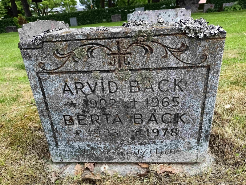 Gravnummer: 1 Ö 36   148V