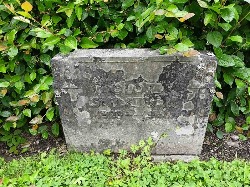 Gravnummer: 1 Ö 19    76V