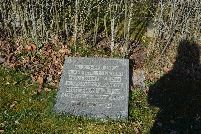 Grave number: B1 6    36A