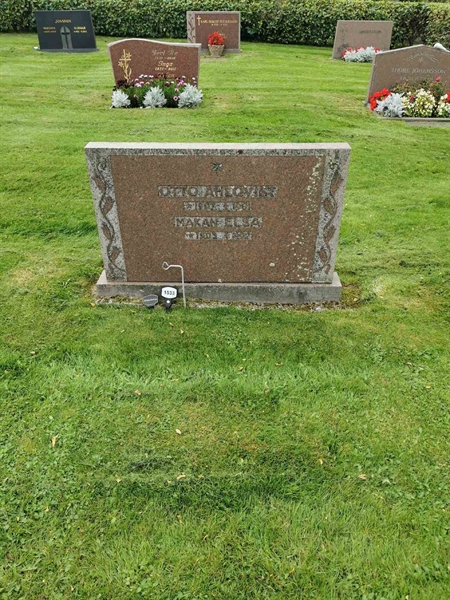 Grave number: F NYA  1533