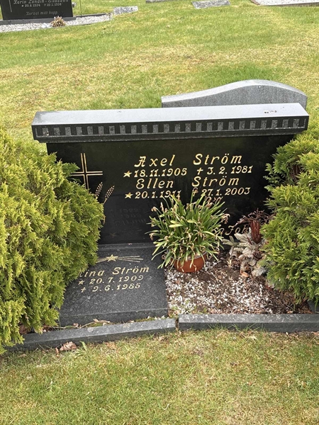Grave number: SKF B    88, 89