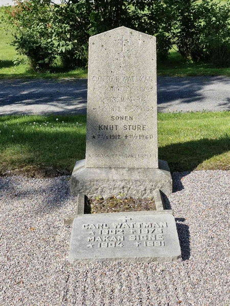 Hautatunnus: 1 VÄSTR 19A