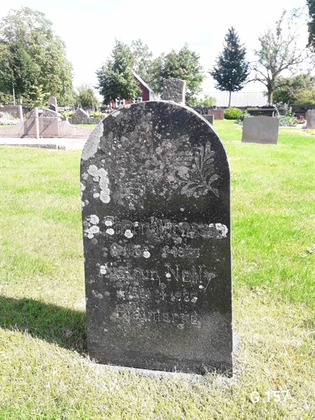 Grave number: BR G   157