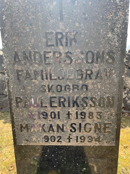 Grave number: 1 GK  118