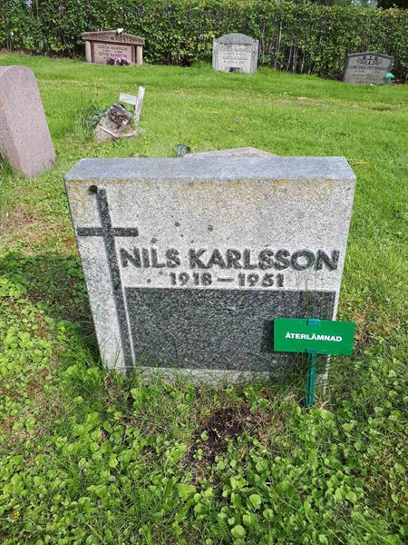 Gravnummer: NK A A   316