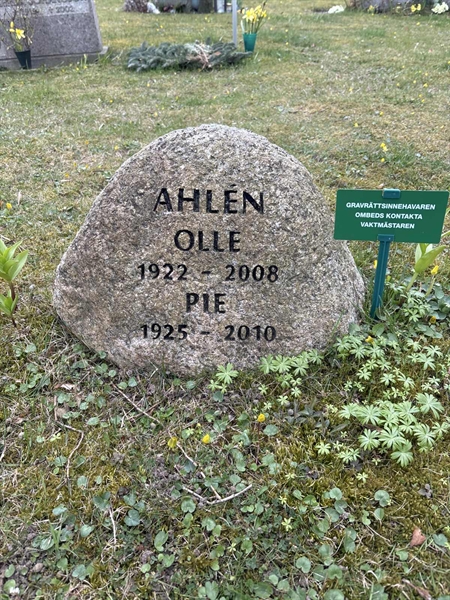 Grave number: GE 178