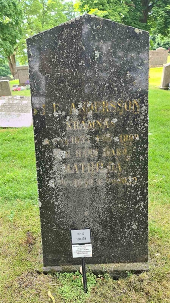 Grave number: M S  138, 139