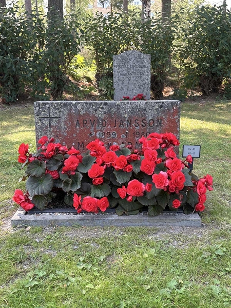 Grave number: 1 A1    40-41