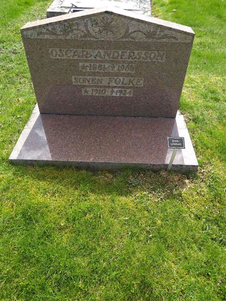 Grave number: TN 003  2107