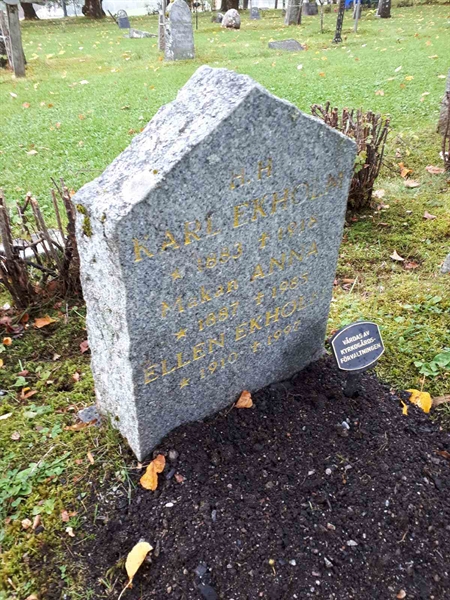 Gravnummer: GK A 4   219H