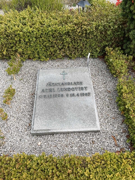 Gravnummer: VK I:u    37