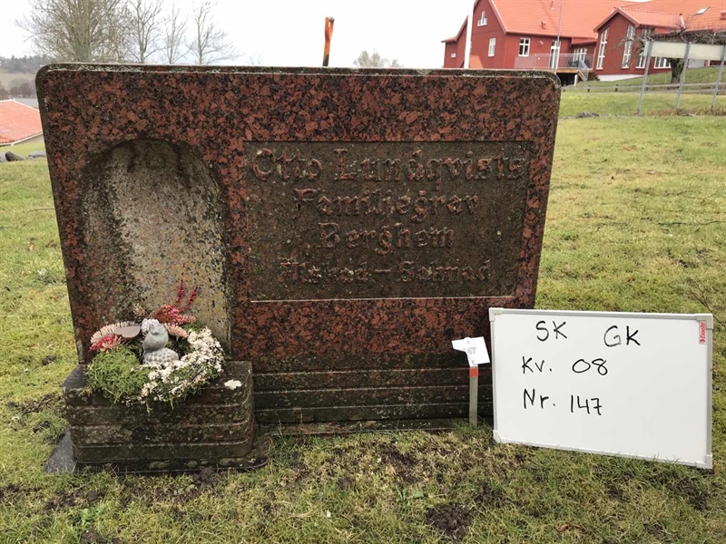 Grave number: S GK 08   147