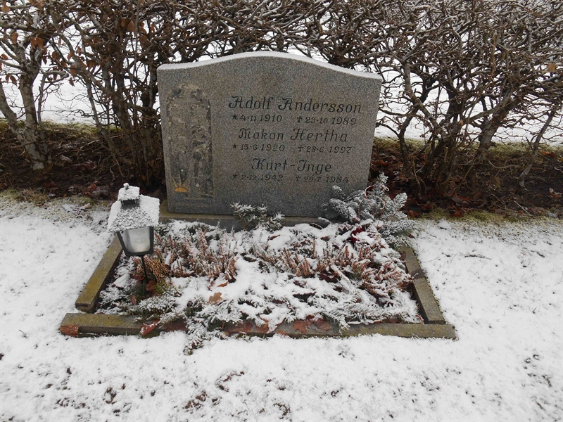 Grave number: Vitt VC1Ö    24, 25