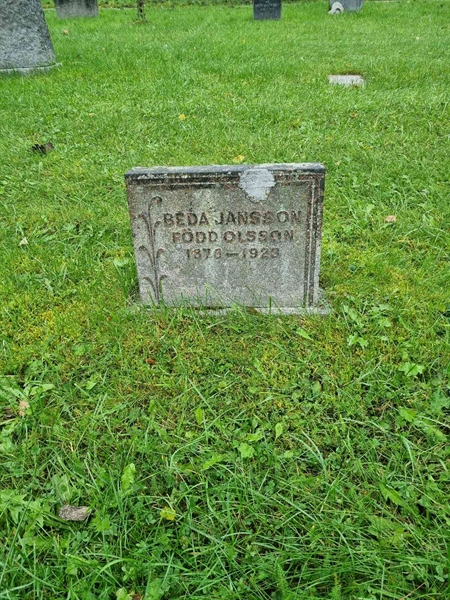 Grave number: 2 07   86