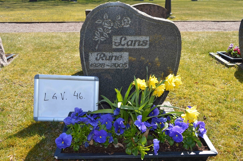 Grave number: LG V    46