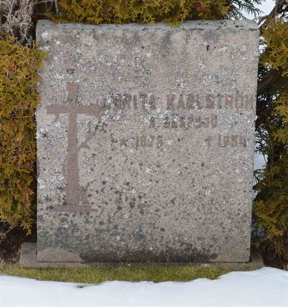 Gravnummer: 1 ÖC    16