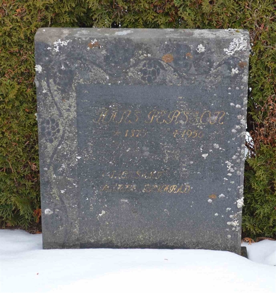 Gravnummer: 1 ÖH     8