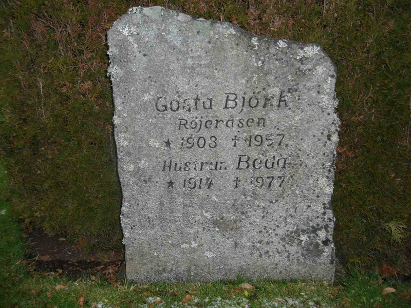 Gravnummer: 1 ÖH    40