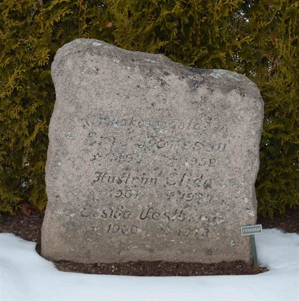 Gravnummer: 1 ÖA     9