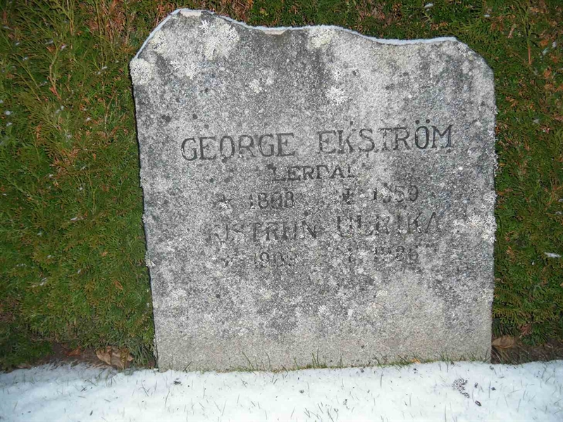 Gravnummer: 1 ÖK     9