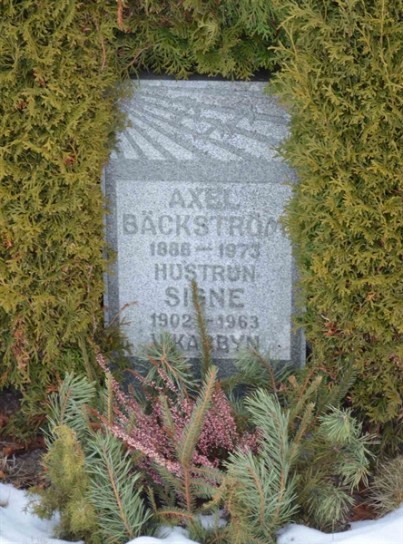 Gravnummer: 1 ÖL   206