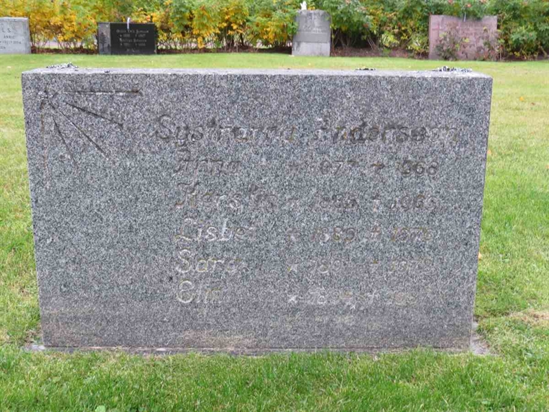 Gravnummer: 3 B    18