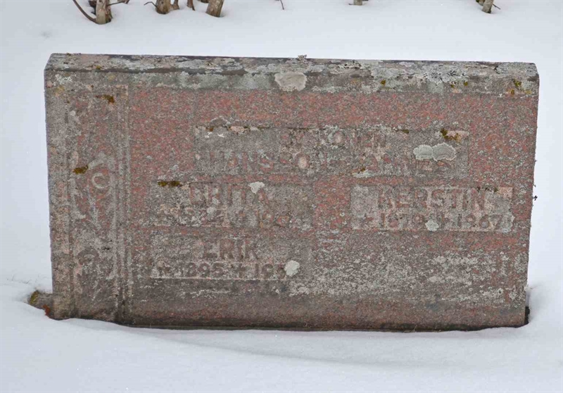 Gravnummer: 1 ÖL    73-74