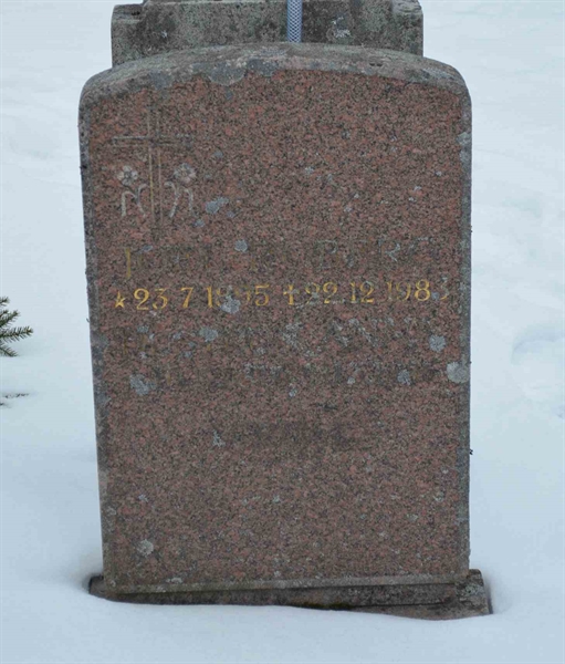 Gravnummer: 1 ÖL   166