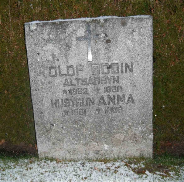 Gravnummer: 1 ÖH    45