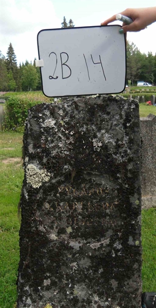 Gravnummer: 2 B    14
