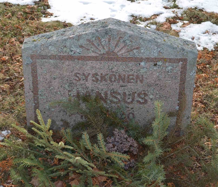 Gravnummer: 1 NK    17