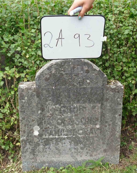 Gravnummer: 2 A    93