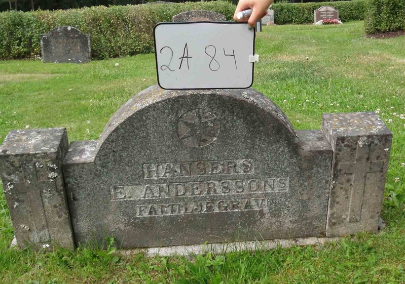 Gravnummer: 2 A    84