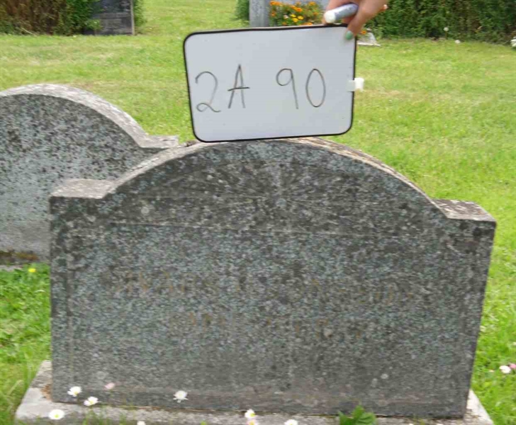 Gravnummer: 2 A    90