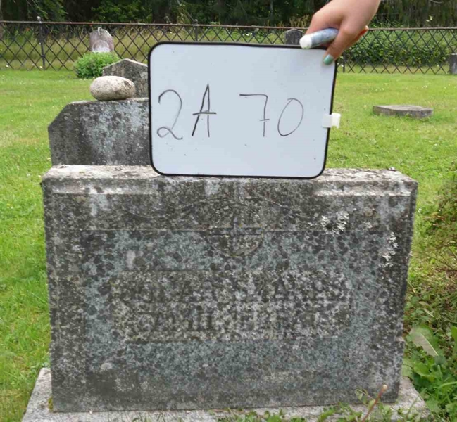 Hautatunnus: 2 A    70