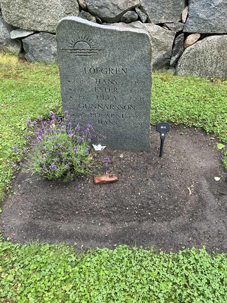 Grave number: 1 04     6