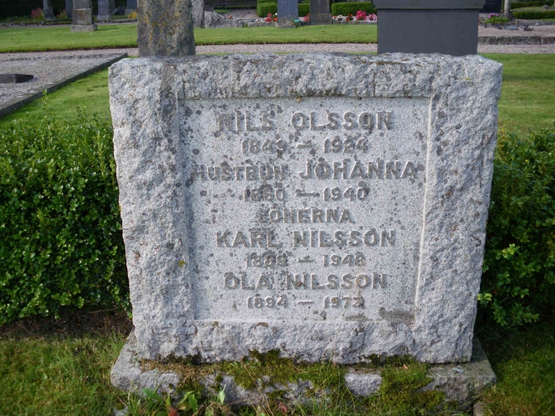 Grave number: INK C   140, 141, 142, 143