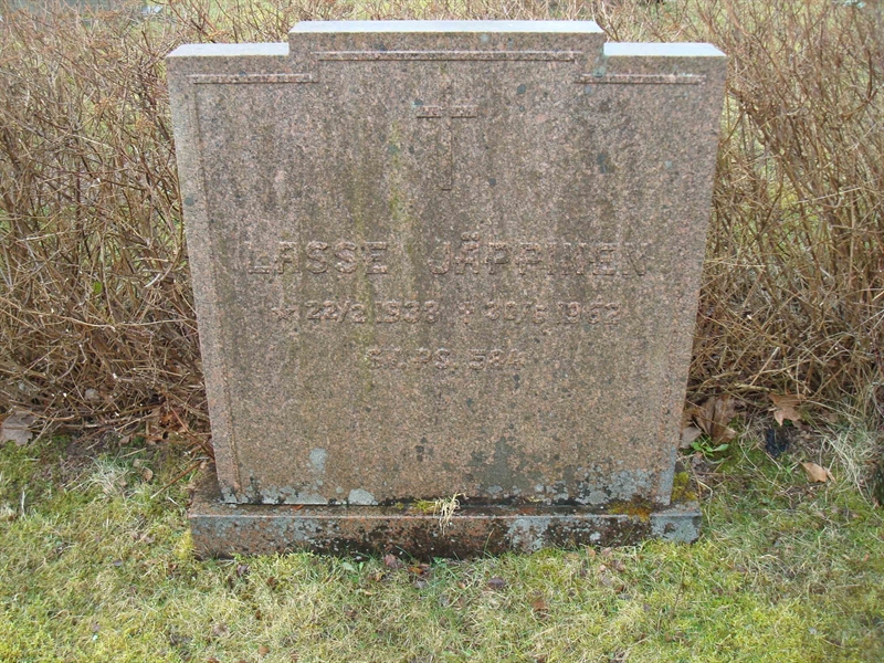 Grave number: BR C   110