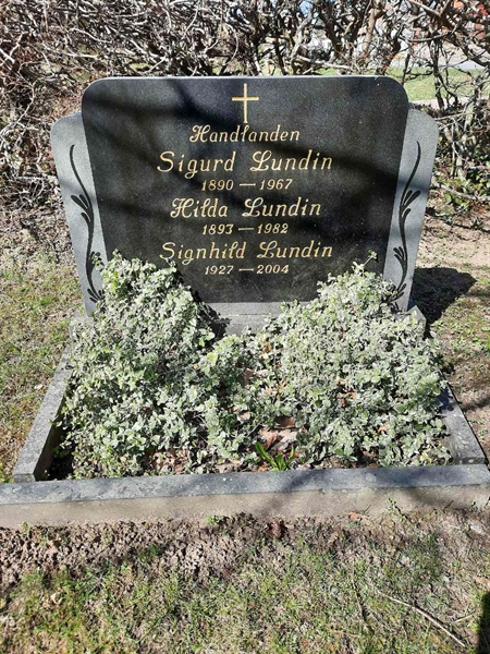 Grave number: VN E   232-234